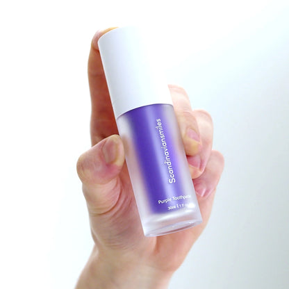Dentifrice violet