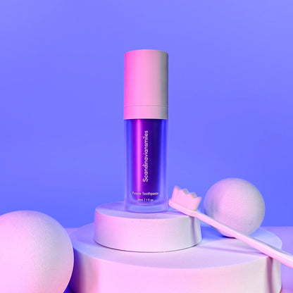 Dentifrice violet