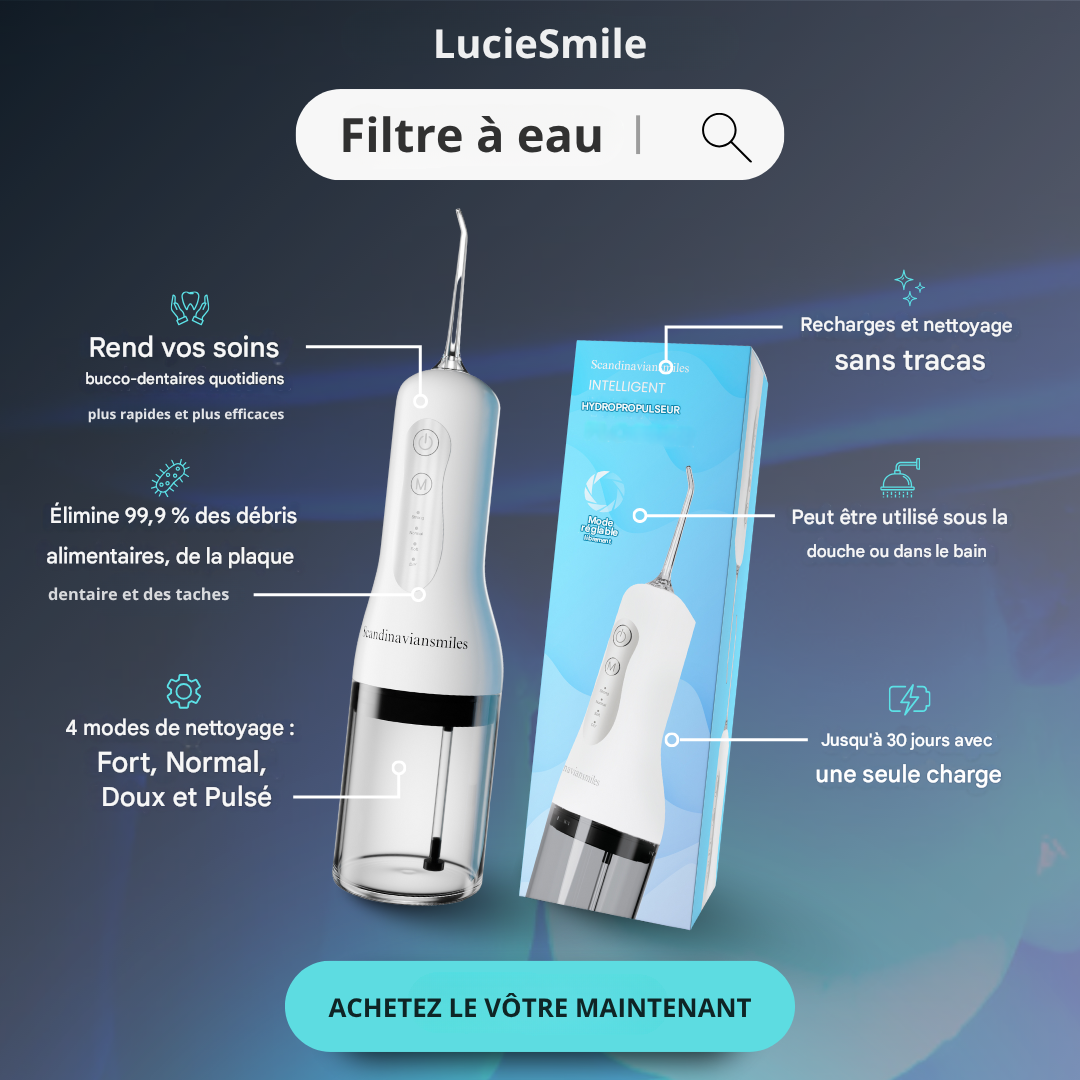 Filtre à eau intelligent